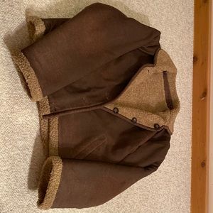 Tsunami reversible faux fur leather jacket